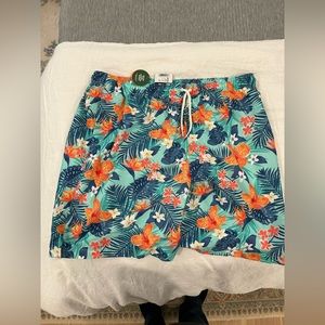 Floral Swim Trunks